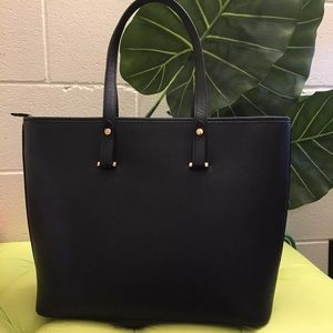 H&M  Black handbag Shoulder Bag fits laptop